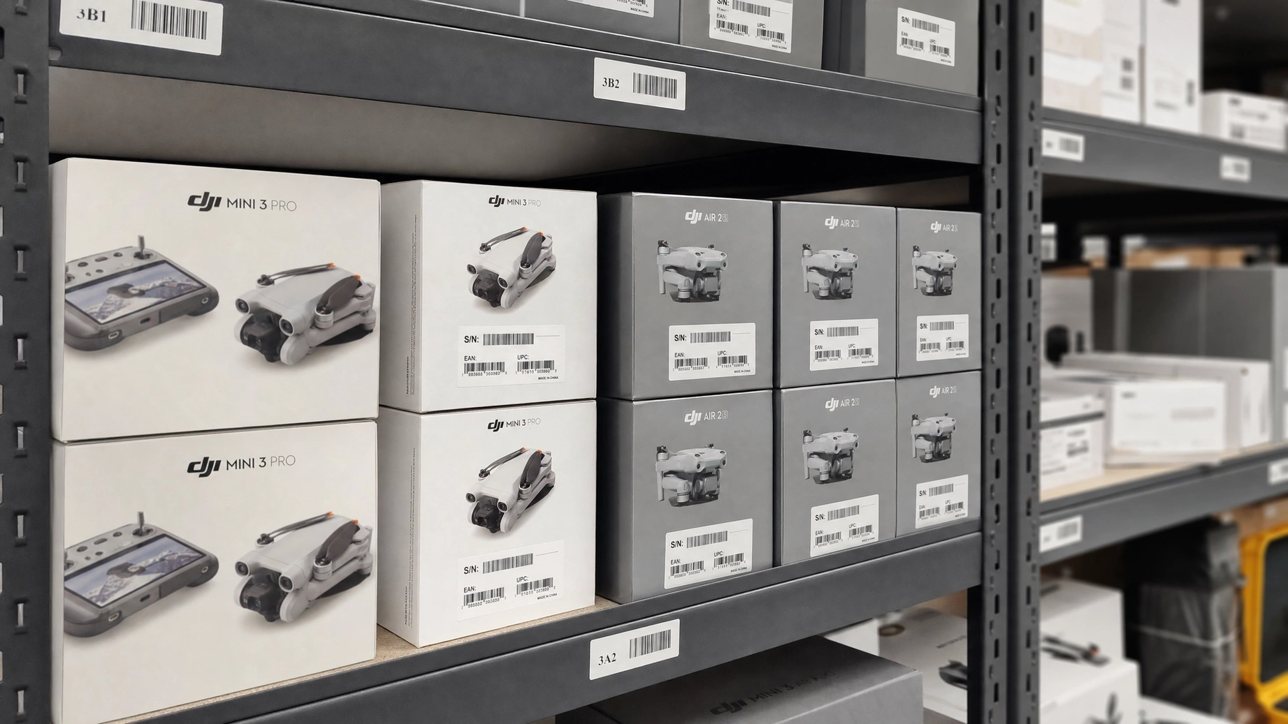 Warehouse Shelves